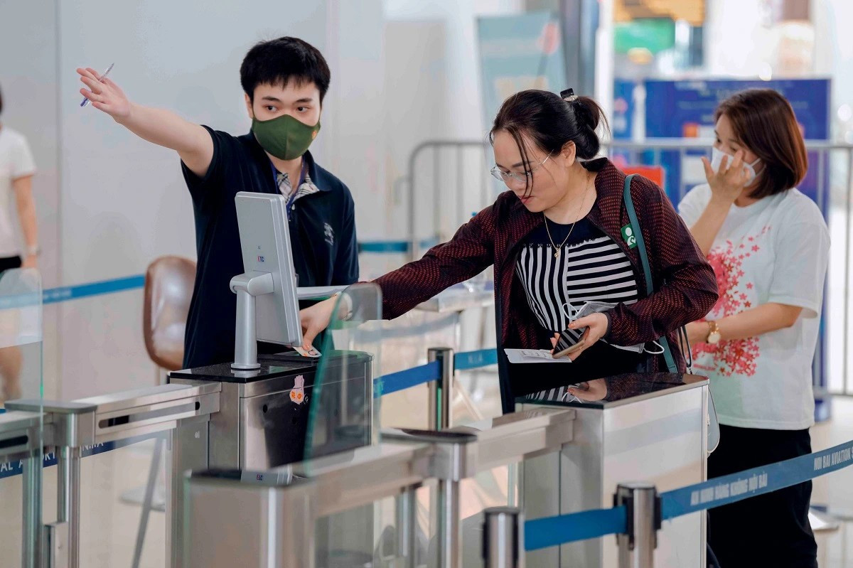 Sẽ áp dụng công nghệ sinh trắc học khi mua vé, kiểm tra an ninh, lên tàu bay