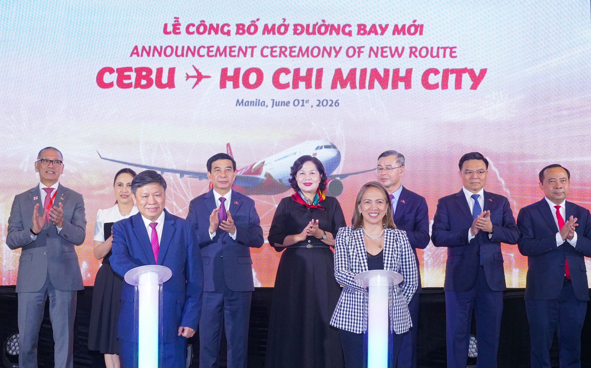 Vietjet mở đường bay thẳng TP.HCM - Cebu